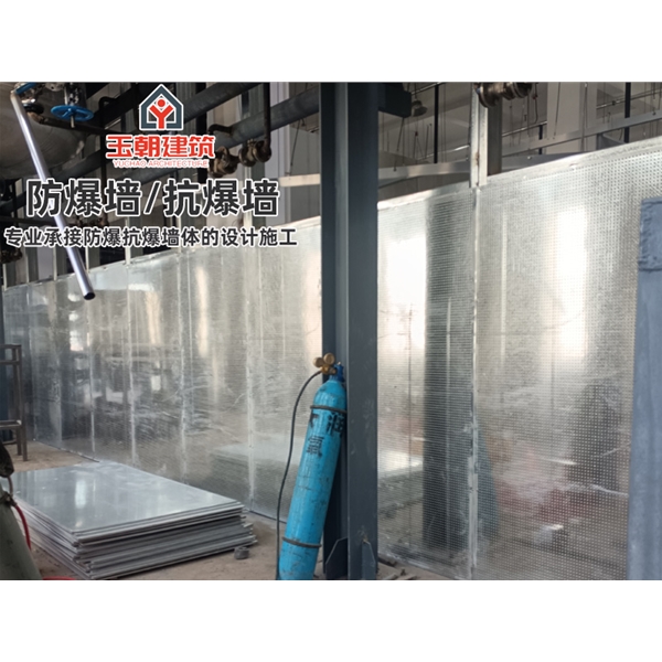 长清纤维复合钢板抗爆墙定制 轻质防爆墙施工安装一条龙服务